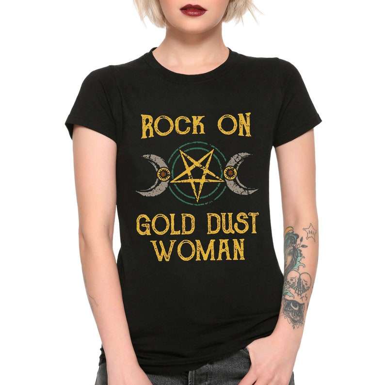 Fleetwood Mac Rock On Gold Dust Woman T-Shirt