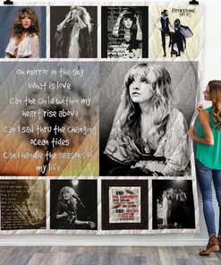 Fleetwood Mac Song Lyrics Quilt Blanket Bedding Set