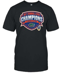 Florida Gators Fanatics Branded 2021 Sec Men'S Swimming & Diving Conference Champions T-Shirt