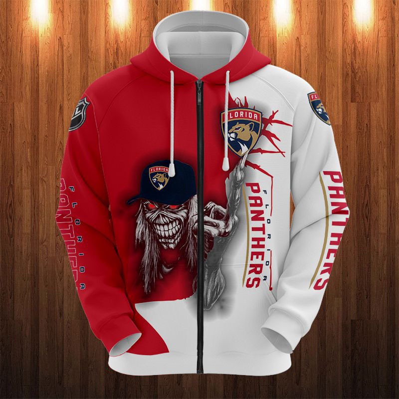 Florida Panthers Hoodie Ultra Death Graphic Gift for Halloween - Image 2