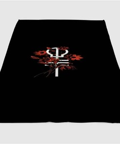 Flower Sherpa Fleece Blanket Gifts for Family, for Couple