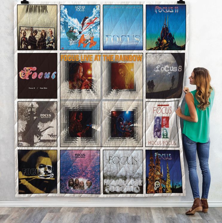 Focus Albums Combined Quilt Blanket Bedding Set