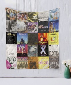 Focus Band Albums Vintage Quilt Blanket Bedding Set