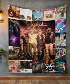 Foghat Band Album Quilt Blanket Bedding Set for Home Décor