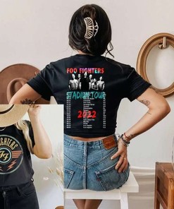 Foo Fighters 2022 Tour 2 Sides Shirt