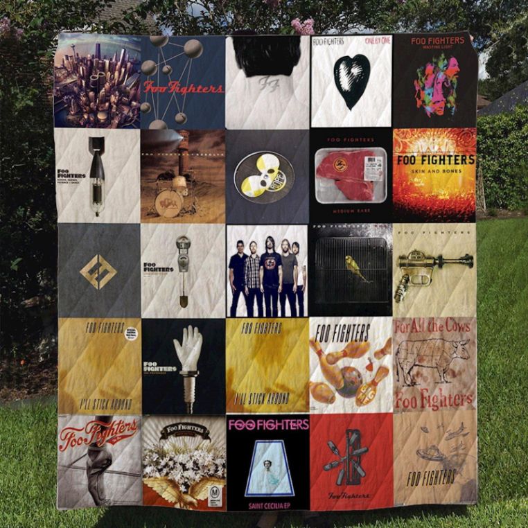 Foo Fighters Quilt Blanket Bedding Set for Home Décor