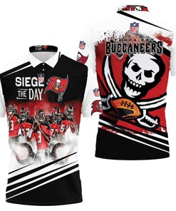 Football Tampa Bay Buccaneers Siege The Day Nfc South Division Champions Super Bowl 2021 Polo Shirt All Over Print Shirt 3d T-shirt