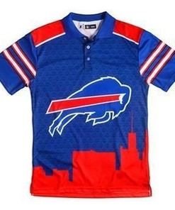 Football Team Buffalo Bills Thematic Polyester Polo Shirt 3d All Over Print Shirt All Over Print Shirt 3d T-shirt