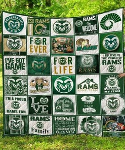 For Life Ncaa Colorado State Rams Collection Quilt Blanket Bedding Set