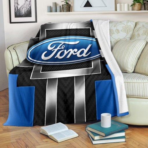 Ford Logo Quilt Blanket Bedding Set for Home Décor