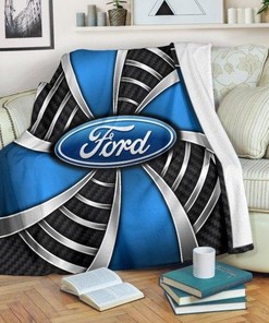 Ford Motor Logo Quilt Blanket Bedding Set for Home Décor