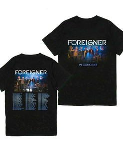 Foreigner Tour 2021 Concert Album T-Shirt