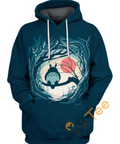 Forest Ranger Totoro Hoodie 3D