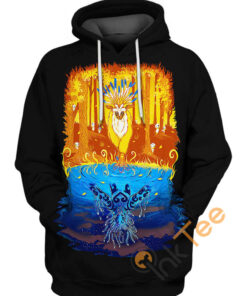 Forest Spirit Day And Night Hoodie 3D