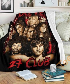 Forever 27 Sherpa Fleece Blanket Gifts for Family, for Couple