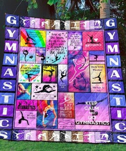 Forever A Gymnast Quilt Blanket Bedding Set for Home Décor