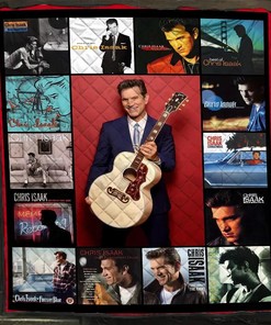 Forever Blue Chris Isaak Albums Personalized Quilt Blanket Bedding Set for Lovers