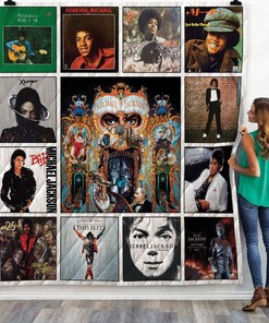 Forever Michael Jackson Albums Quilt Blanket Bedding Set