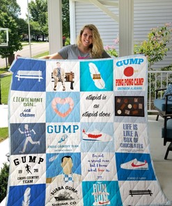 Forrest Gump For Fans Quilt Blanket Bedding Set