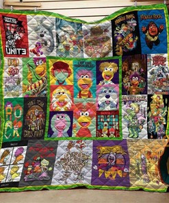 Fraggle Rock Quilt Blanket Bedding Set