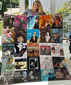 Frank Sinatra Quilt Blanket Bedding Set
