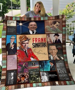 Frank Sinatra Quilt Blanket Bedding Set for Home Décor