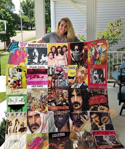 Frank Zappa Quilt Blanket Bedding Set