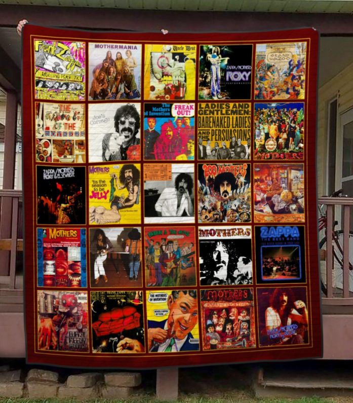 Frank Zappa Quilt Blanket Bedding Set Hvt0307