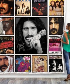 Frank Zappa Quilt Blanket For Fans 01