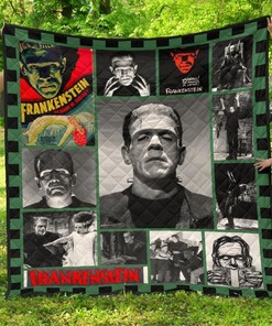 Frankenstein 11 Movies Quilt Blanket Bedding Set Fan Gift