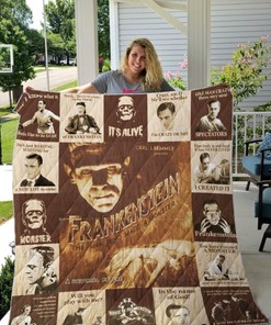 Frankenstein Monster Will You Play With Me For Fans Collection Quilt Blanket Bedding Set