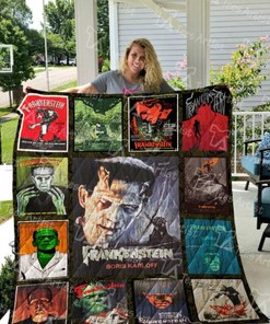 Frankenstein Quilt Blanket Bedding Set for Home Décor