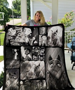 Frankenweenie Quilt Blanket Bedding Set For Fans
