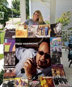 Fred Hammond Albums For Fans Collection Quilt Blanket Bedding Set