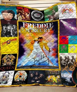 Freddie Mercury Quilt Blanket Bedding Set