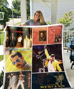 Freddie Mercury Remixes Quilt Blanket Bedding Set
