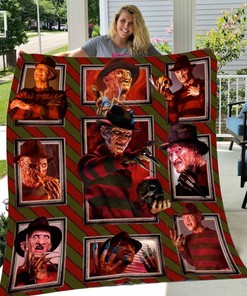 Freddy Krueger A Nightmare On Elm Street Quilt Blanket Bedding Set