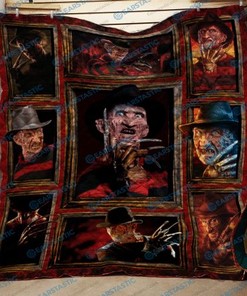 Freddy Krueger Horror Quilt Blanket Bedding Set