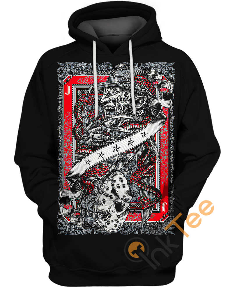 Freddy X Jason Sport All Over Print Hoodie 3D