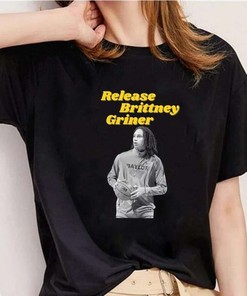 Free Brittney Griner 2022 Black T-Shirt