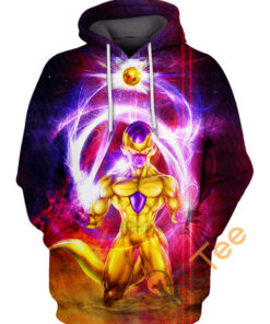 Freeza Gold Form Hoodie 3D