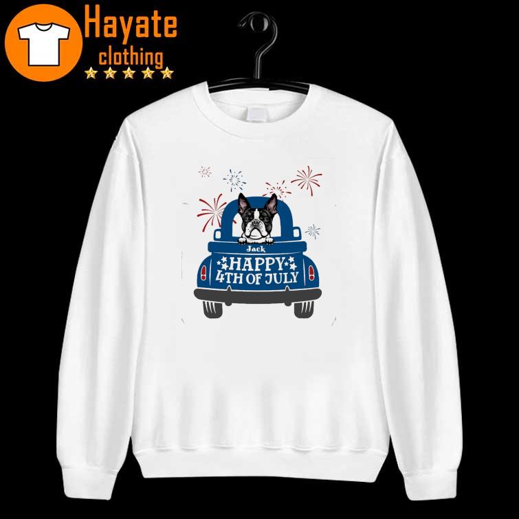 French Bulldog Happy 4Th Of July Shirt - Image 3