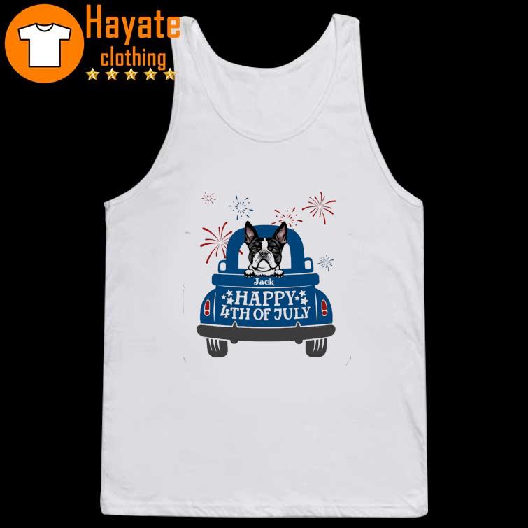 French Bulldog Happy 4Th Of July Shirt - Image 4