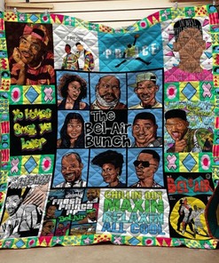 Fresh Prince Of Bel Air Quilt Blanket Bedding Set
