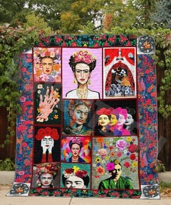 Frida Kah Paint By Your Mind Quilt Blanket Bedding Set