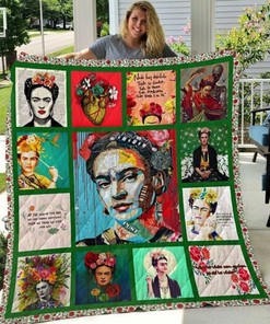 Frida Kah Quilt Blanket Bedding Set for Home Décor