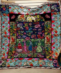 Frida Kahlo Quilt Blanket Bedding Set