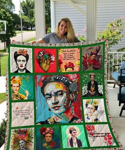 Frida Kahlo Quilt Blanket Bedding Set for Home Décor