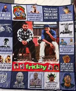 Friday That's My Bike Punk Collection Quilt Blanket Bedding Set