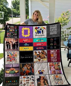 Friends Collection Pics Collection Quilt Blanket Bedding Set